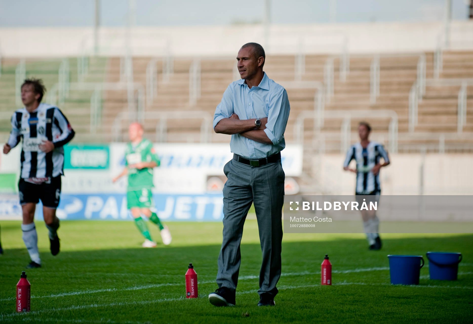 Henrik Larsson, tränare Landskrona
