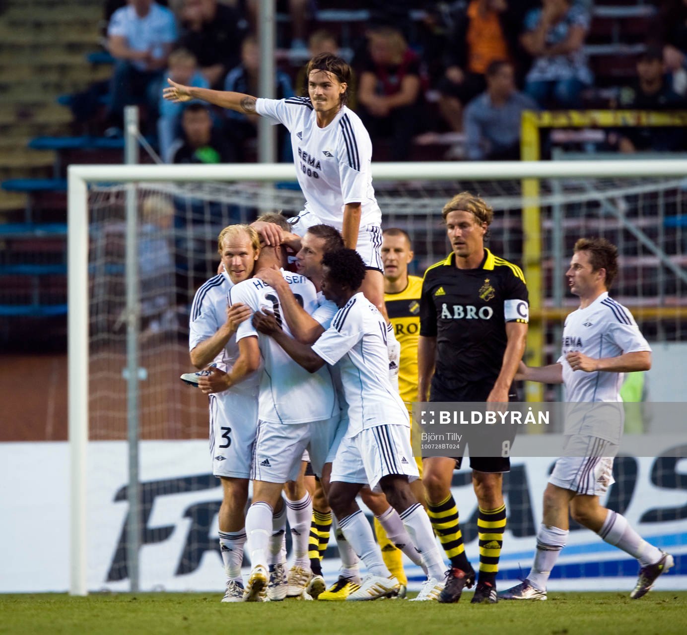 Målglädje i Rosenborg