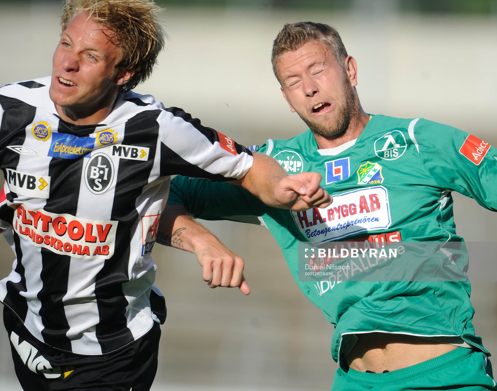 Fredrik Karlsson, Landskrona och Sören Ferm, Ljungskile