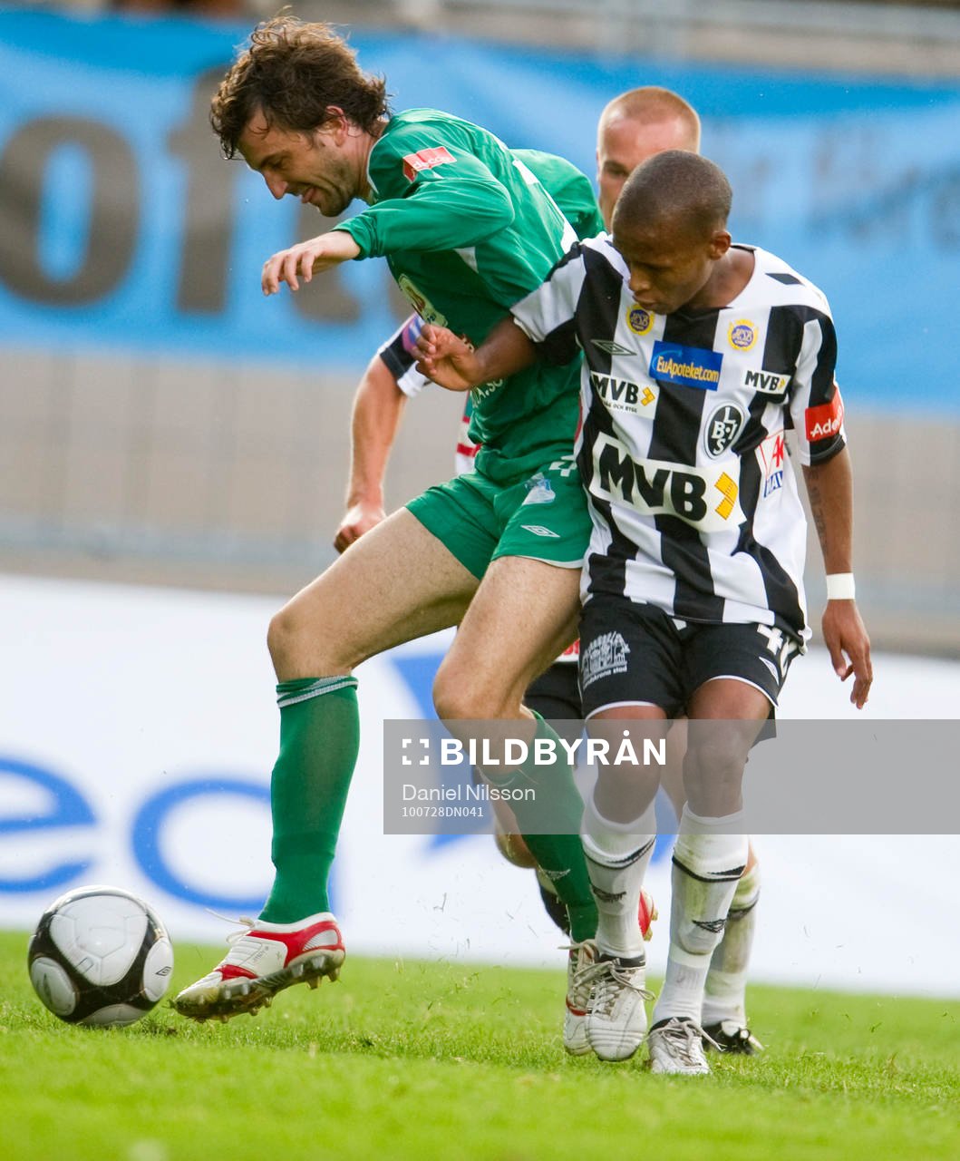 Amethyst  Bradley Raleni, Landskrona och Aleksandar Kitic,