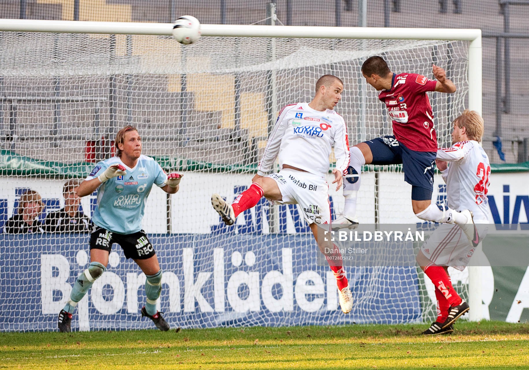 Luka Mijaljevic, Örgryte, Andreas Holmberg, Sebastian Karlsson, målvakt Degerfors