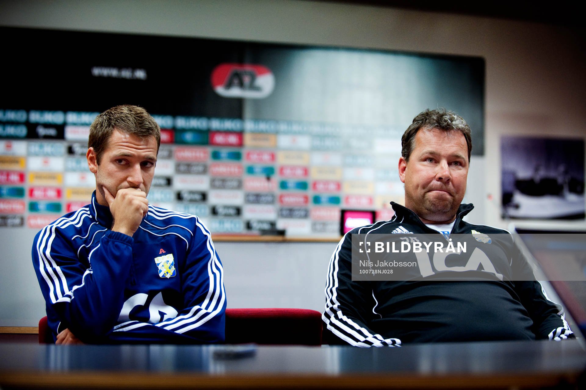 Stefan Selakovic och Stefan Rehn, tränare