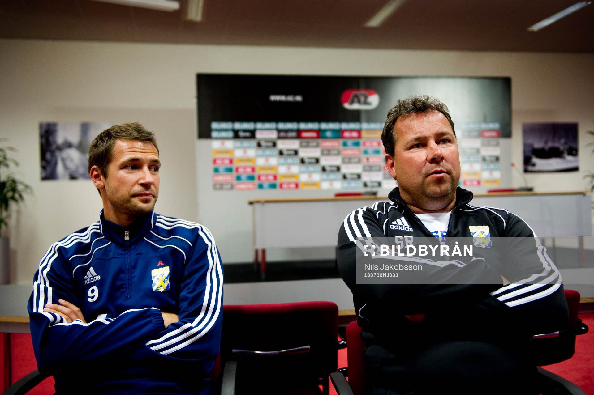 Stefan Selakovic och Stefan Rehn, tränare