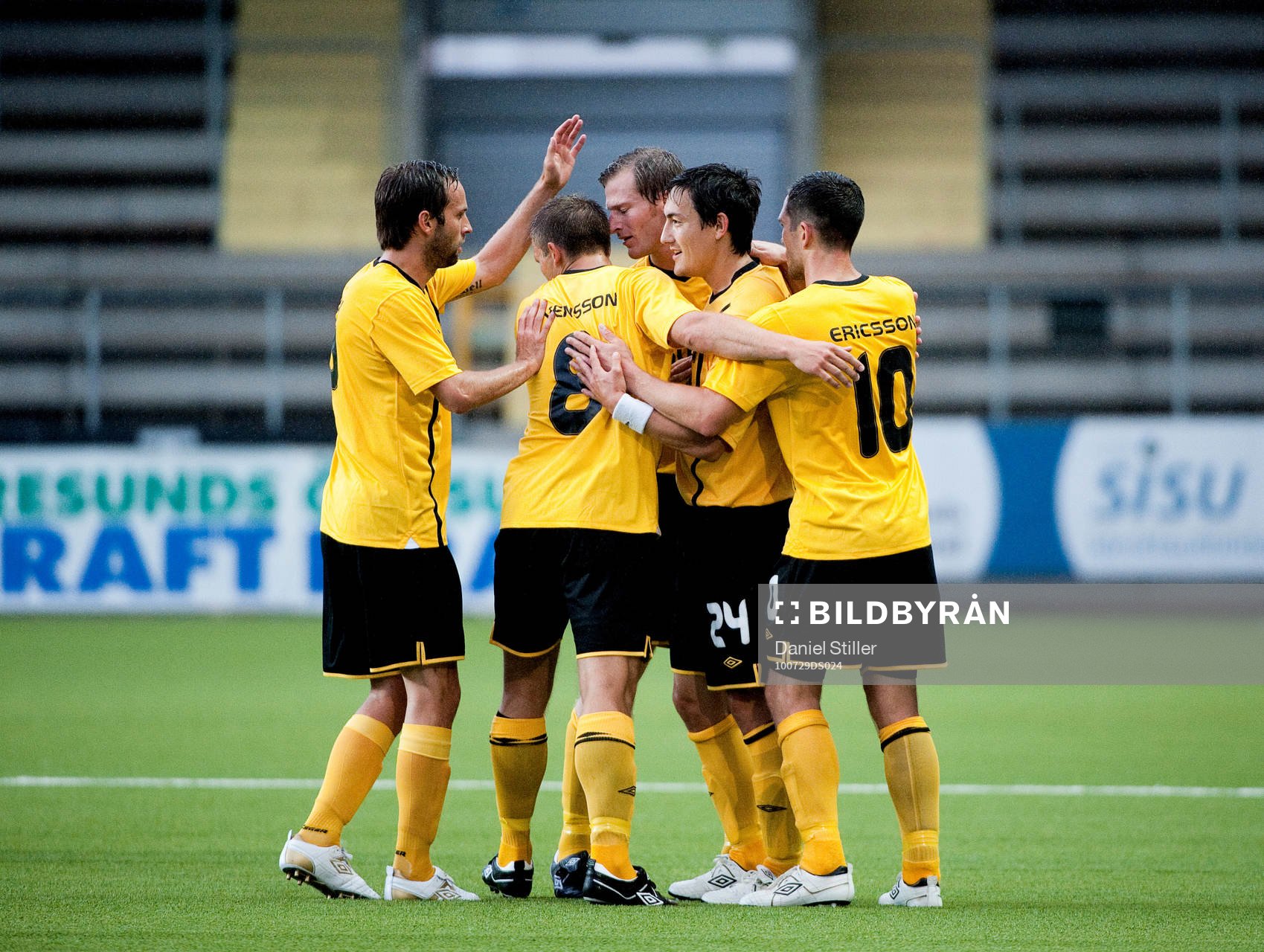 Stefan Ishizaki, Elfsborg, gör 1-0. Jubel