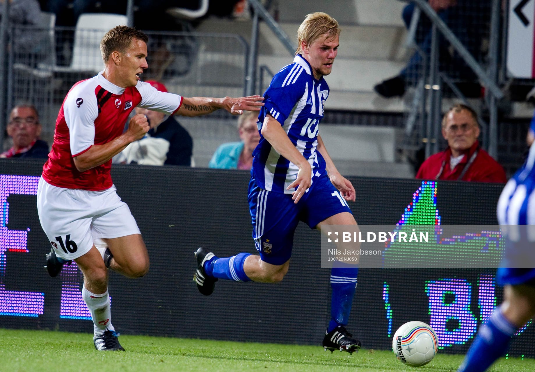 Erik Lund, Göteborg, Pontus Wernbloom, AZ Alkmaar