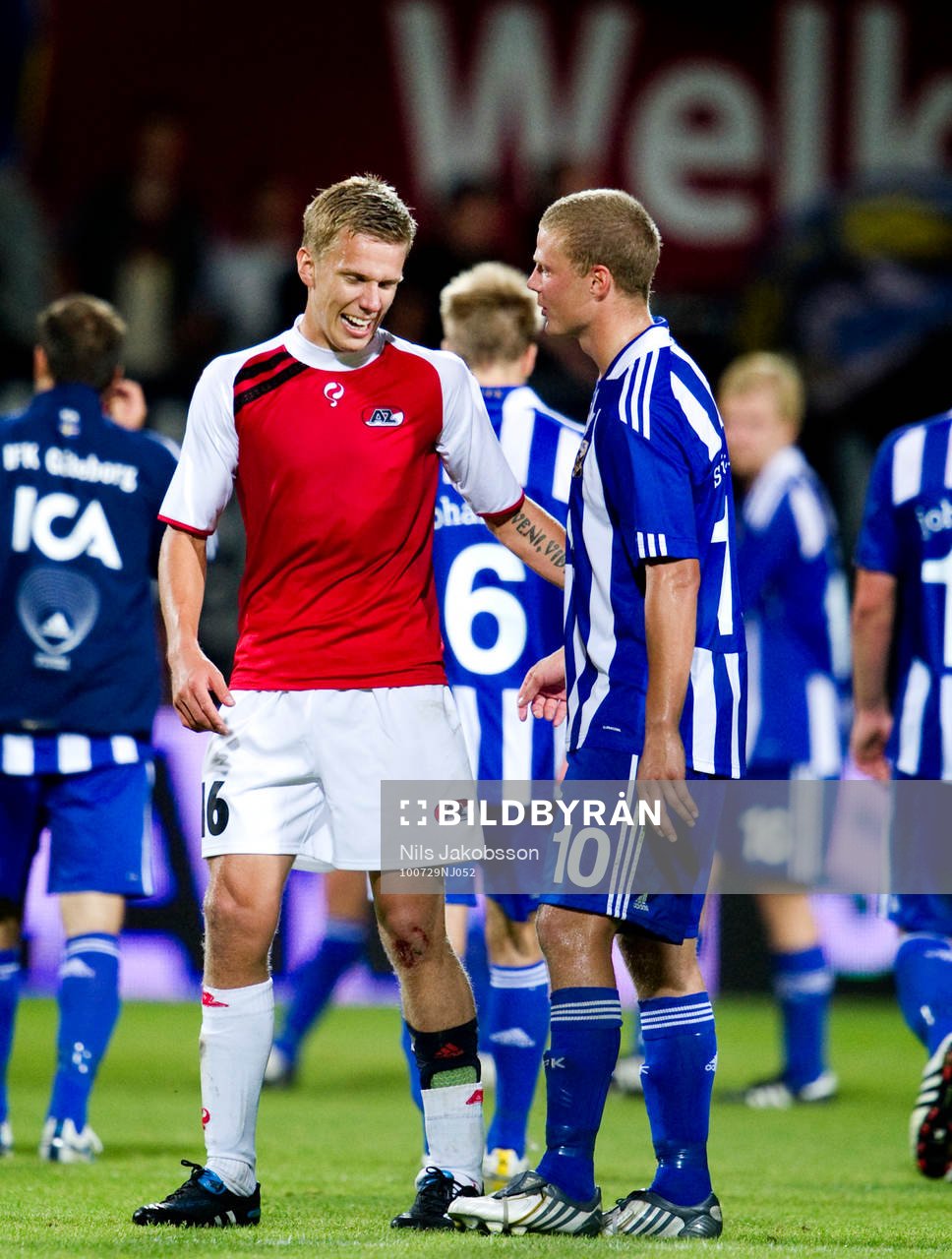 Pontus Wernbloom, AZ Alkmaar, Ragnar Sigurdsson, Göteborg