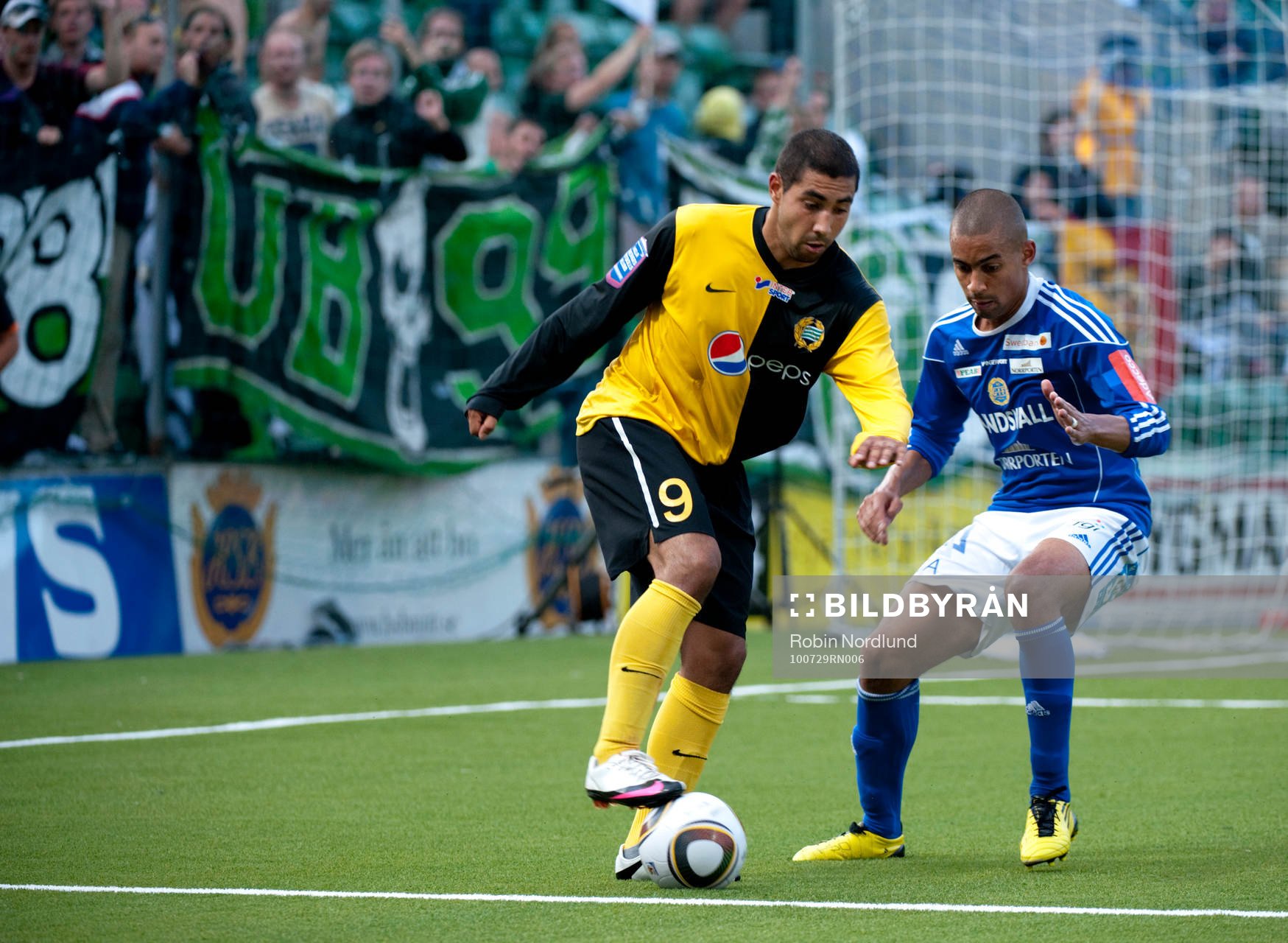 Sebastian Castro Tello, Hammarby mot Billy Berntsson,
