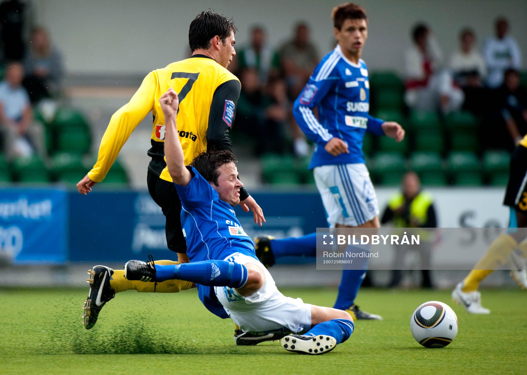  Carlos Gaete Moggia, Hammarby och Robert Lundström, Sundsvall