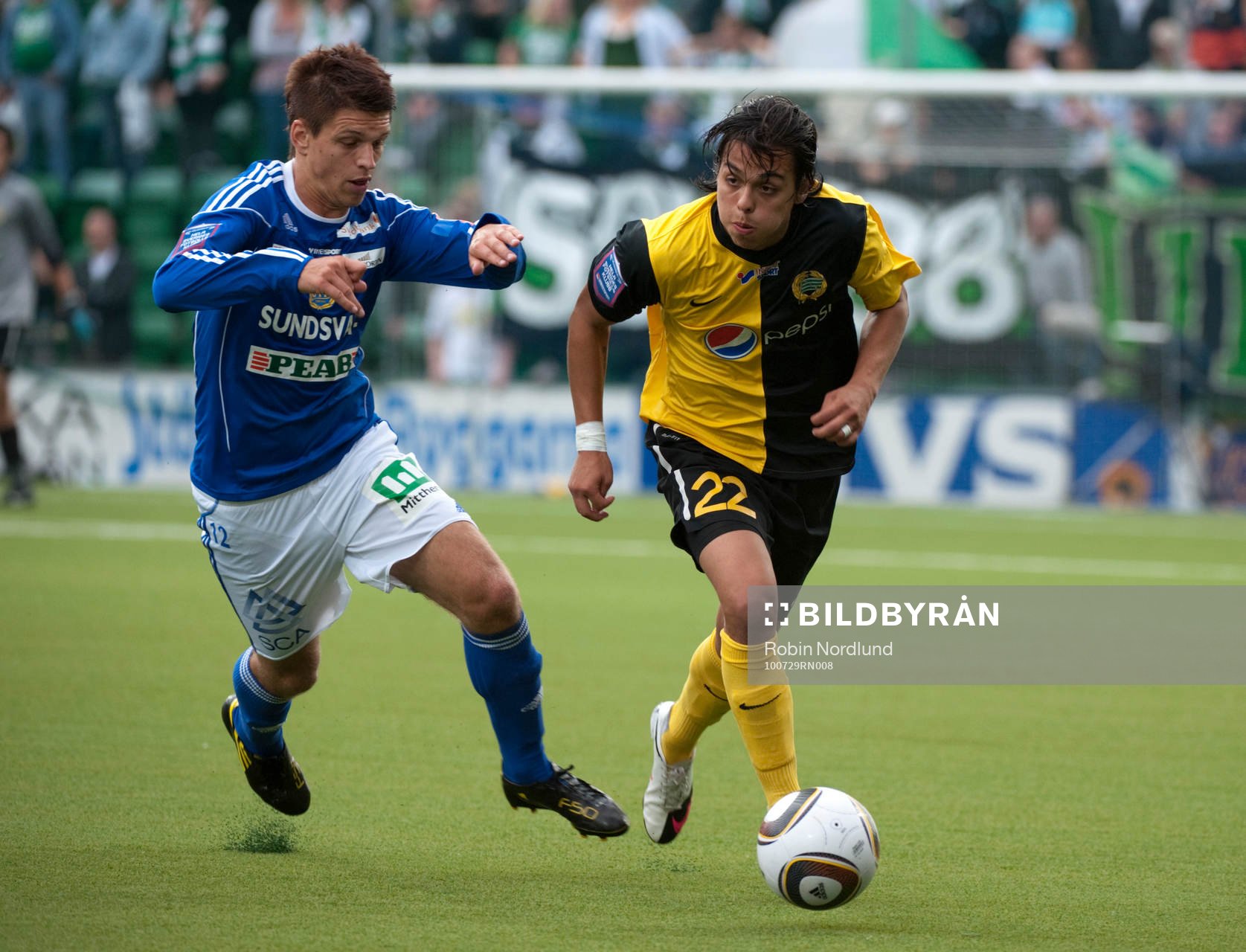Mauro Saez Jarpa, Hammarby och Fredrik Holster, Sundsvall