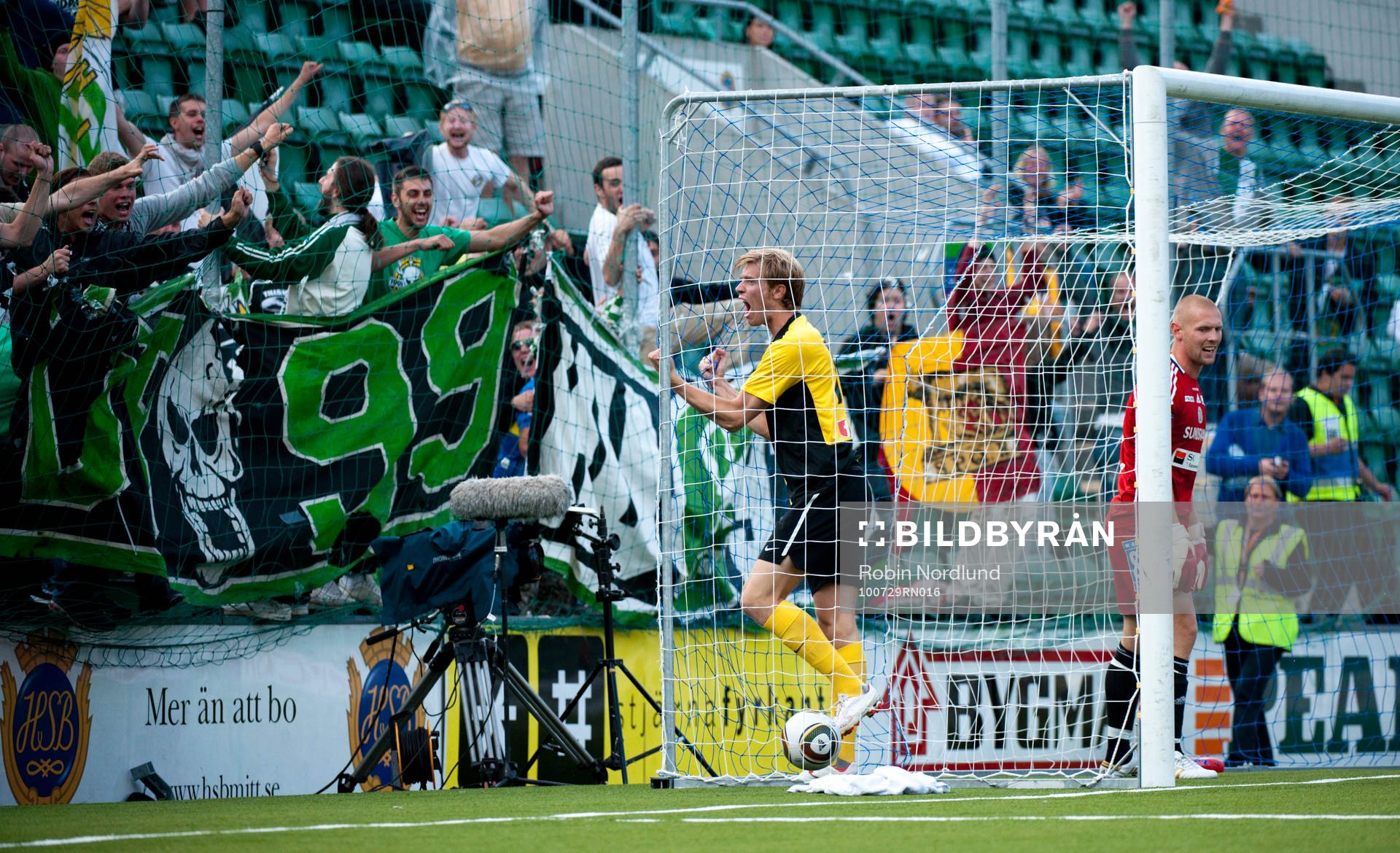Tobias Holmqvist, Hammarby jubel