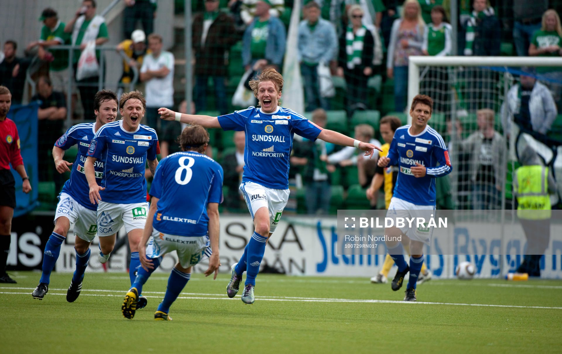 Emil Forsberg, Sundsvall jubel