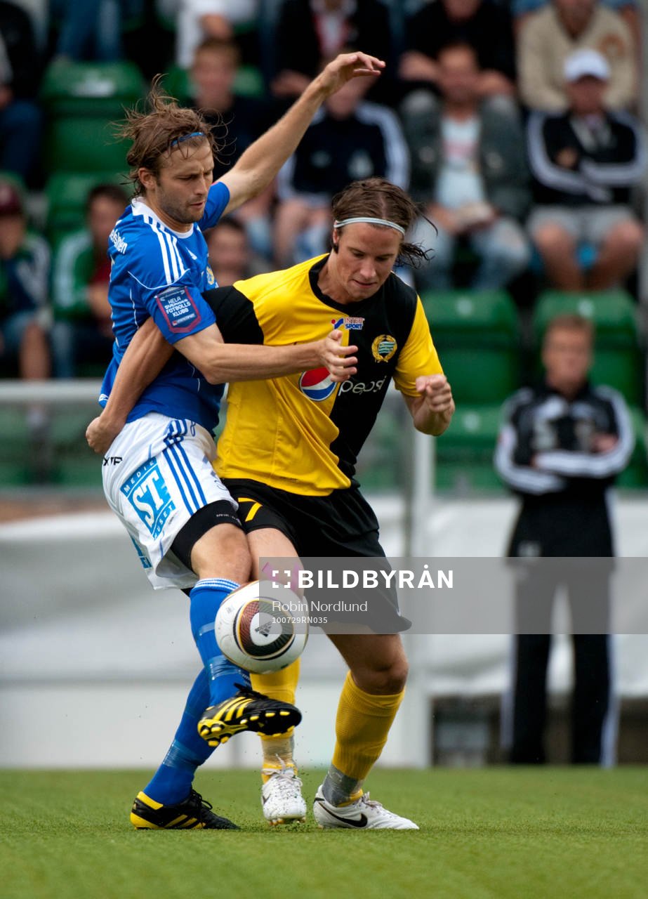 Linus Hallenius, Hammarby och Fredrik Jonsson, Sundsvall