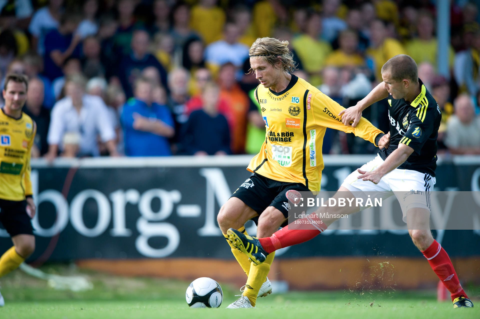 Tobias Grahn, Mjällby mot Robert Åhman-Persson, AIK