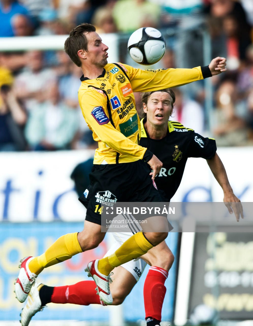 Daniel Nicklasson, Mjällby och Per Karlsson, AIK
