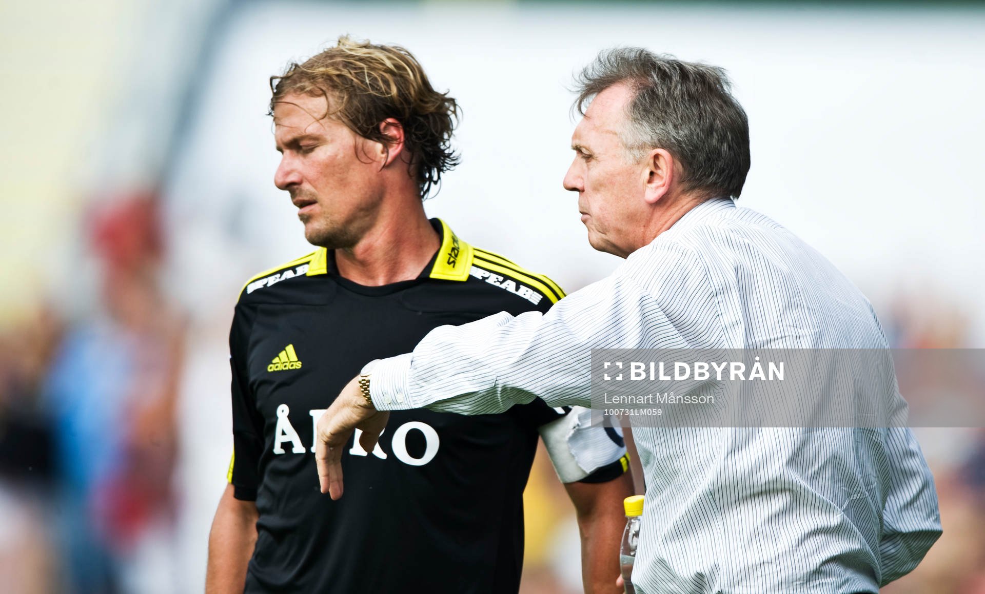 Alex Miller, tränare med Daniel Tjernström