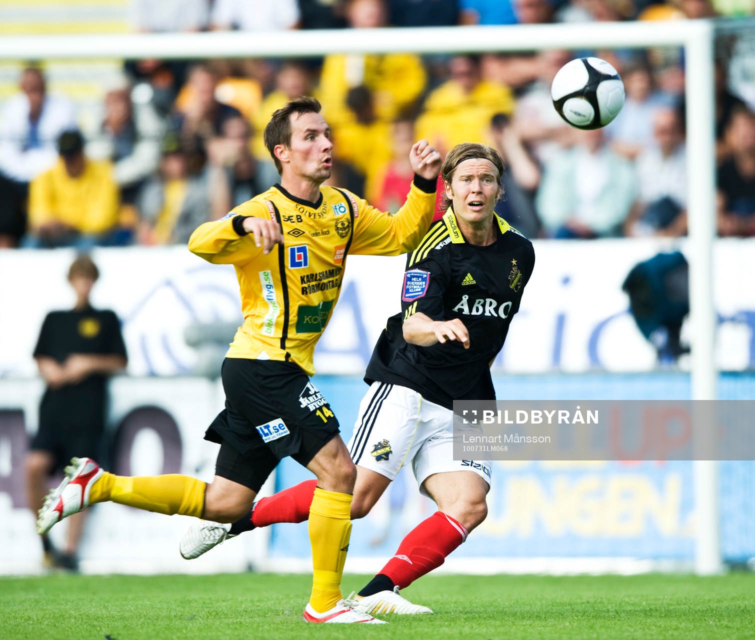 Daniel Nicklasson, Mjällby och Per Karlsson, AIK