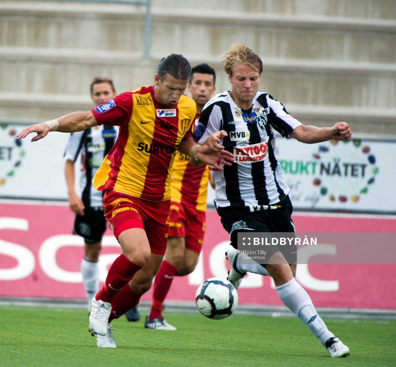 Haris Skenderovic, Syrianska och Fredrik Karlsson,