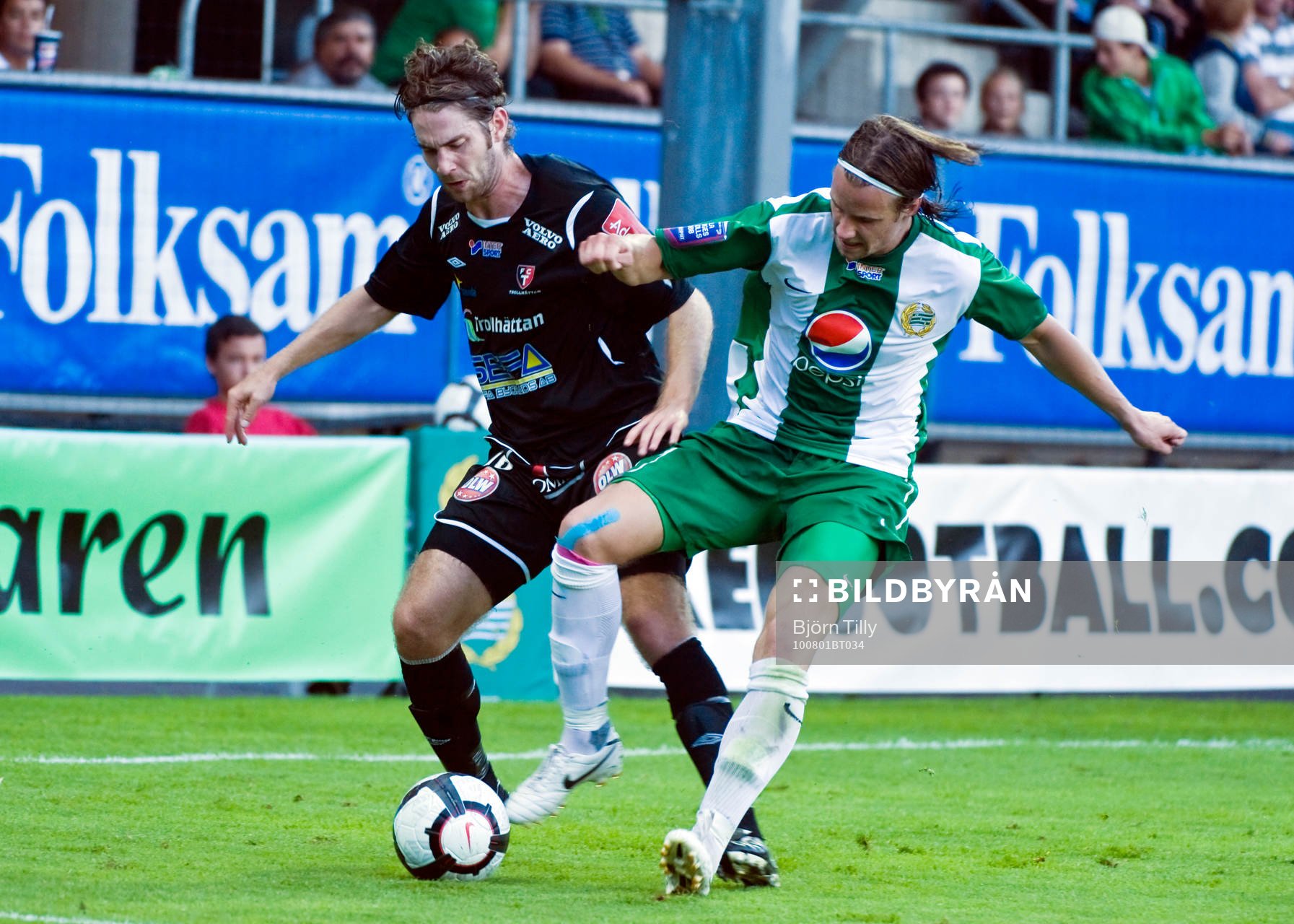 Petter Digneus, Trollhättan och Linus Hallenius, Hammarby