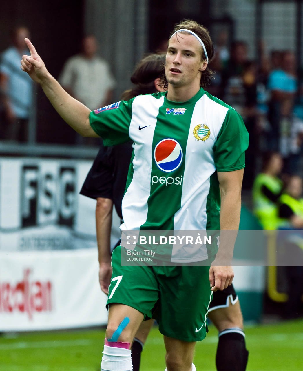 Linus Hallenius, Hammarby, jubel