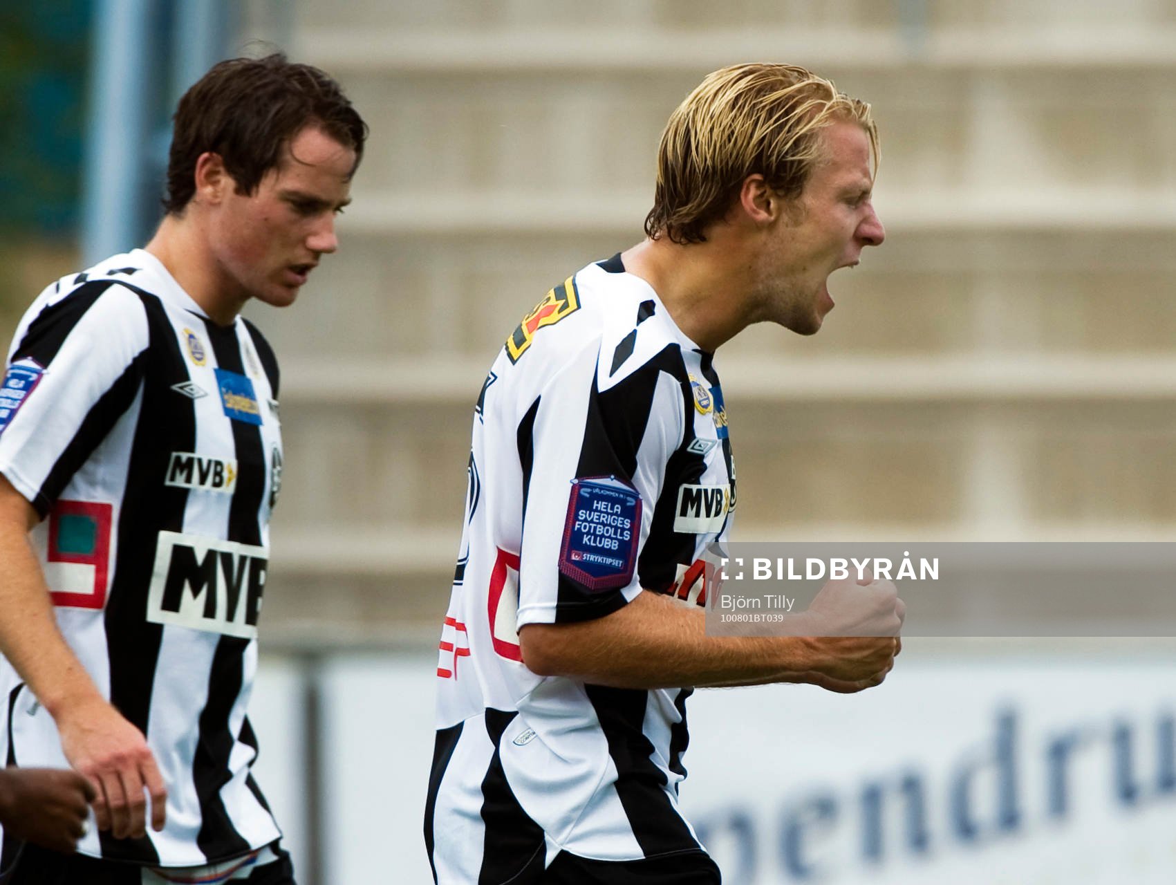 Fredrik Karlsson, Landskrona, jubel