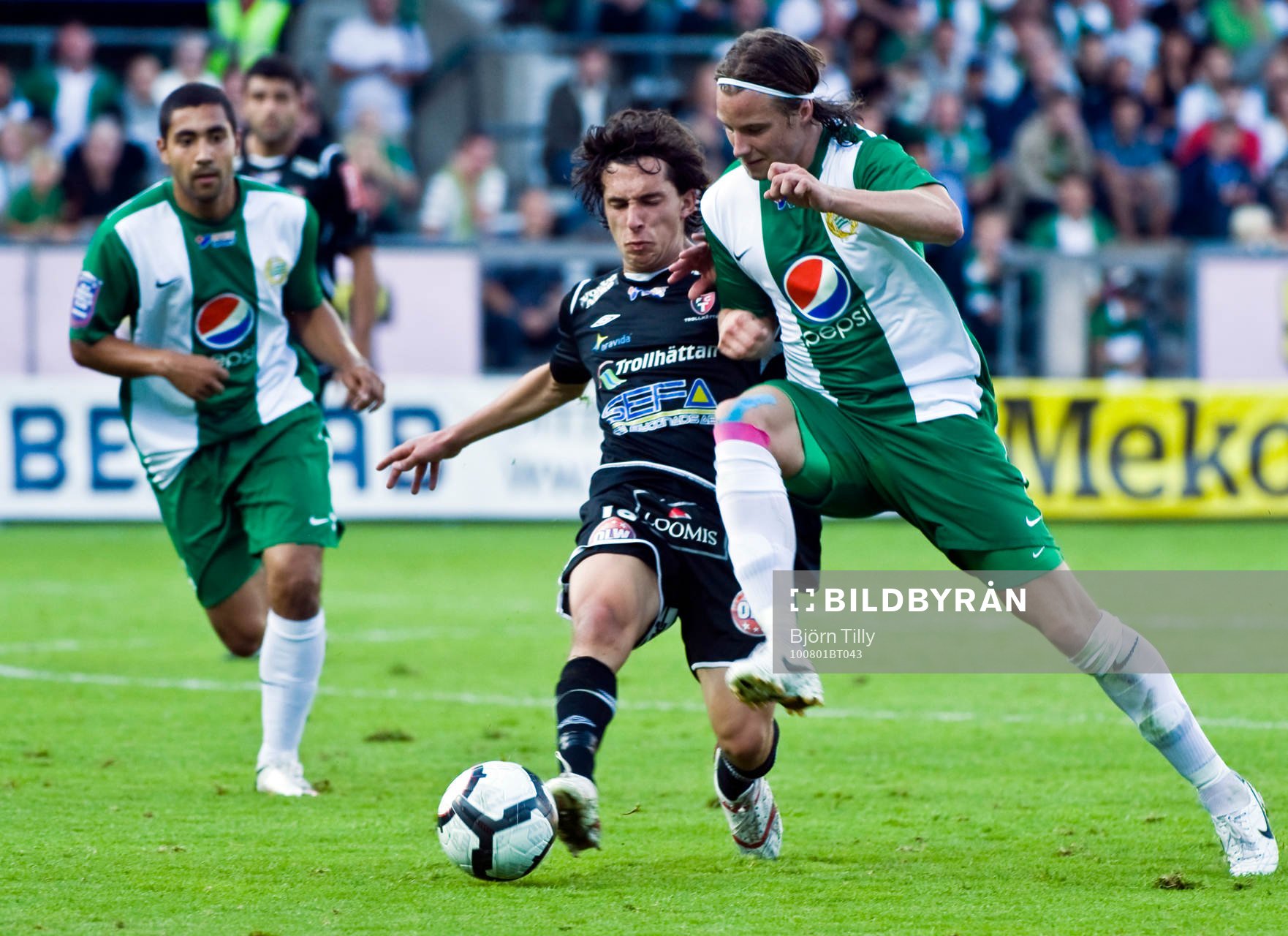Agon Beqiri, Trollhättan och Linus Hallenius, Hammarby