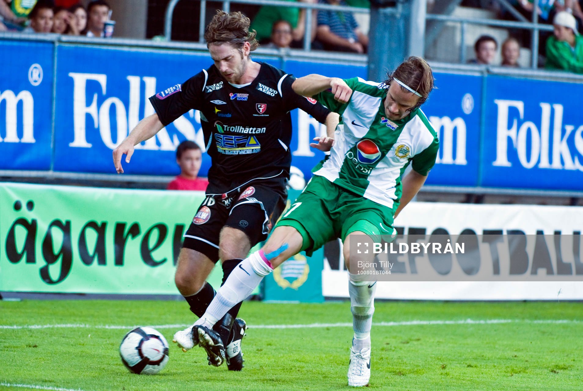 Petter Digneus, Trollhättan och Linus Hallenius, Hammarby