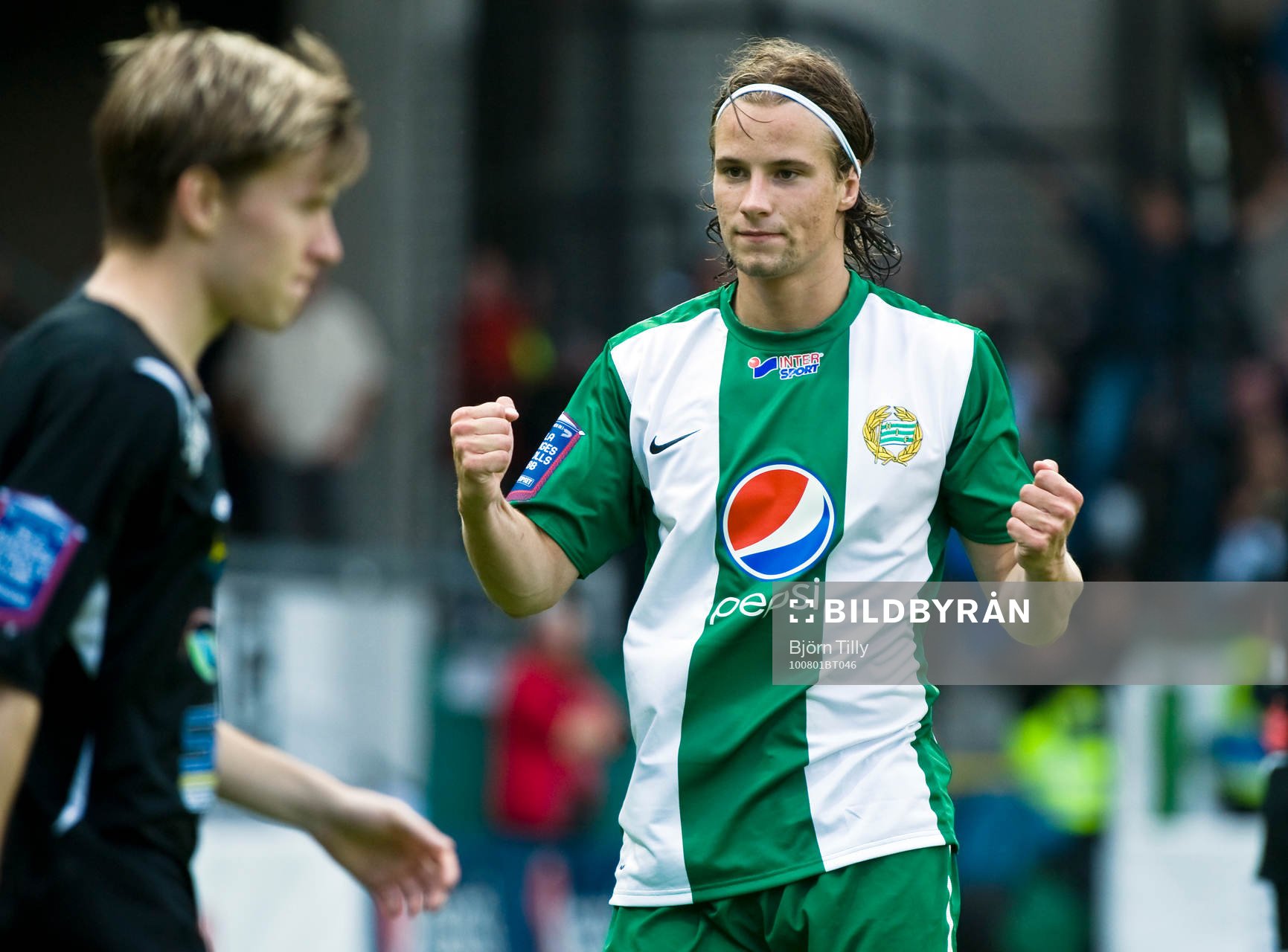 Linus Hallenius, Hammarby, jubel