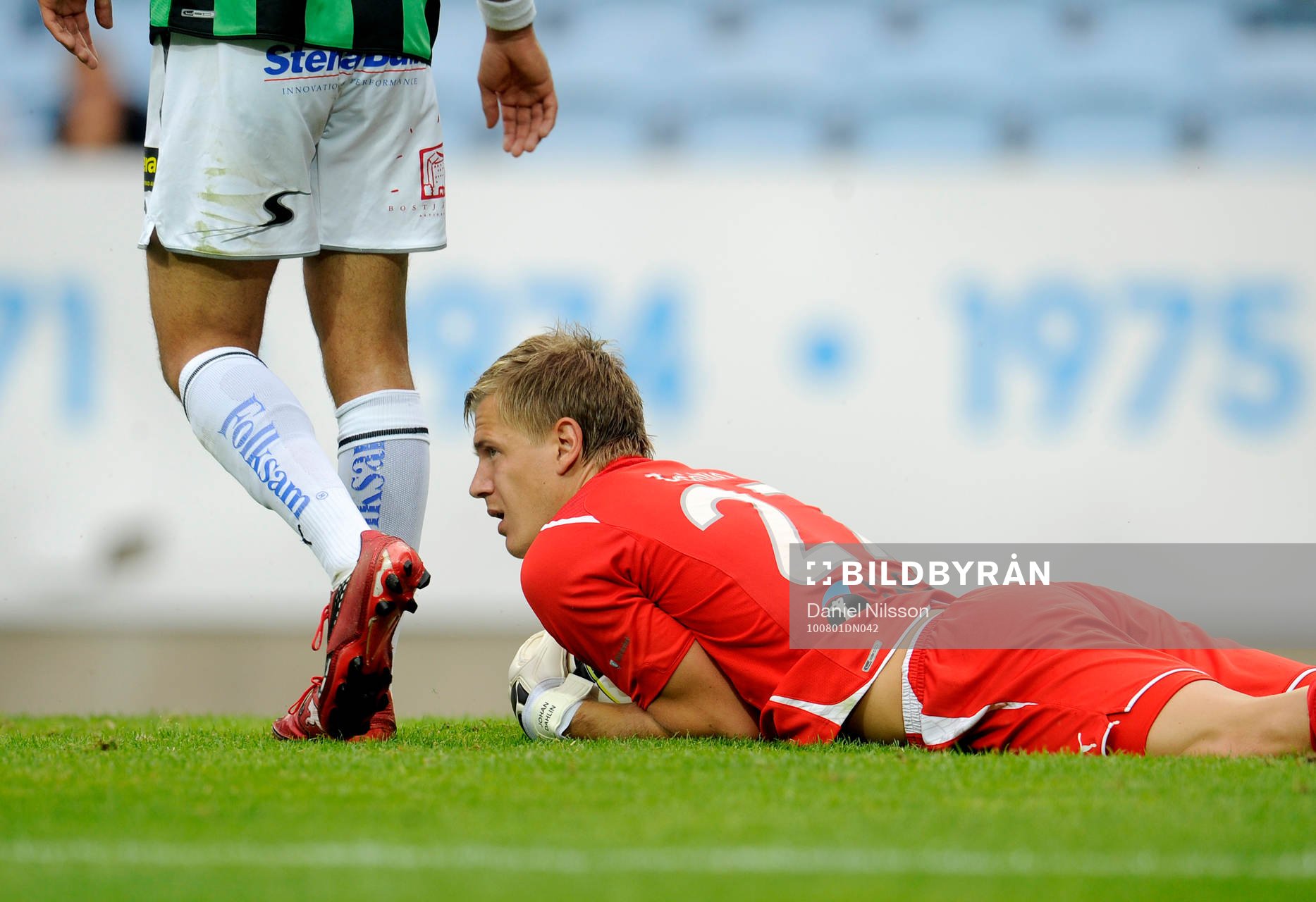 Johan Dahlin, målvakt