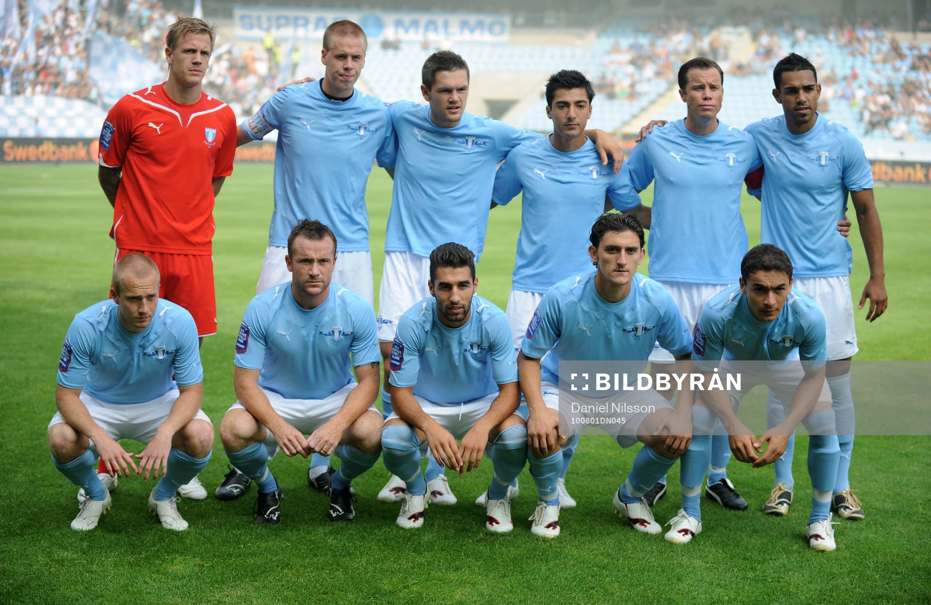 Startelva, laguppställning