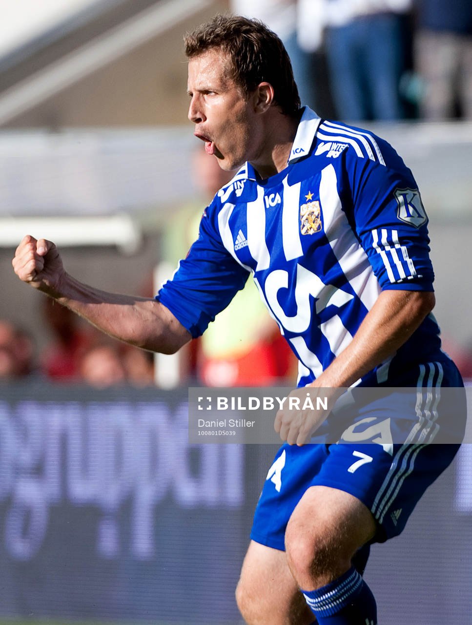 Tobias Hysén, glädje, jubel
