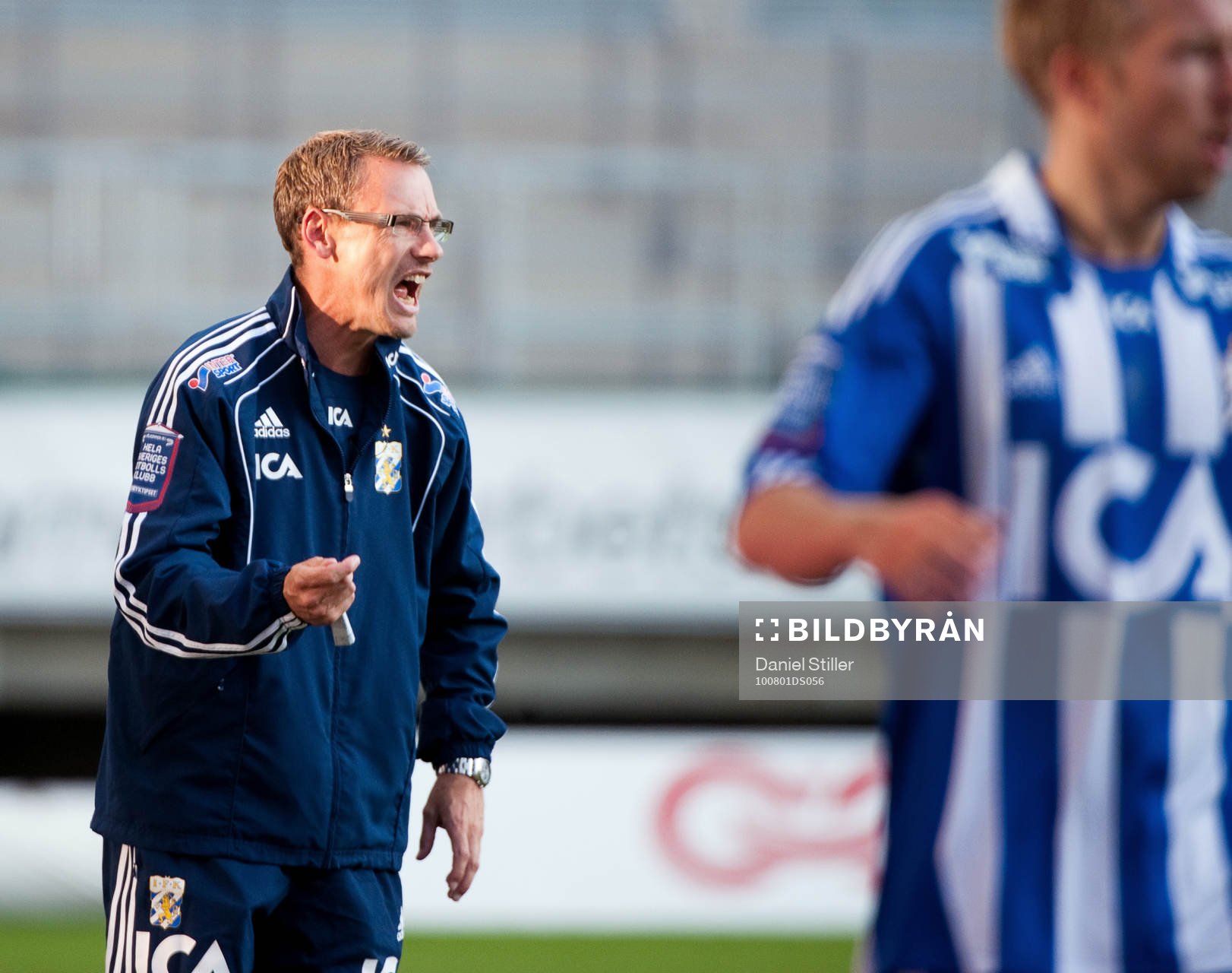 Jonas Olsson, tränare, glädje, jubel