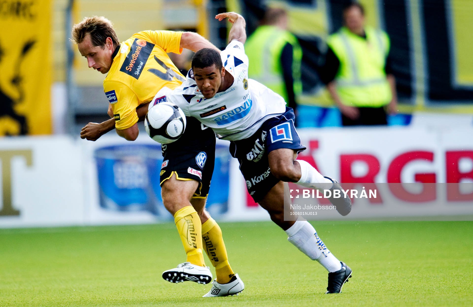 Johan Karlsson, Elfsborg, James Frempong, Gefle