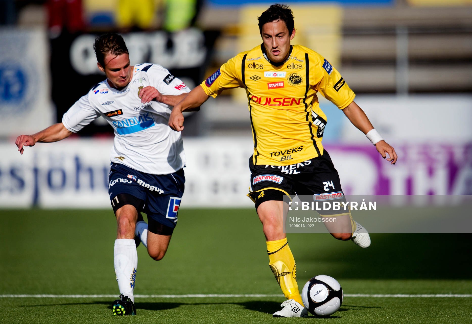 Hjalmar Öhagen, Gefle och Stefan Ishizaki, Elfsborg
