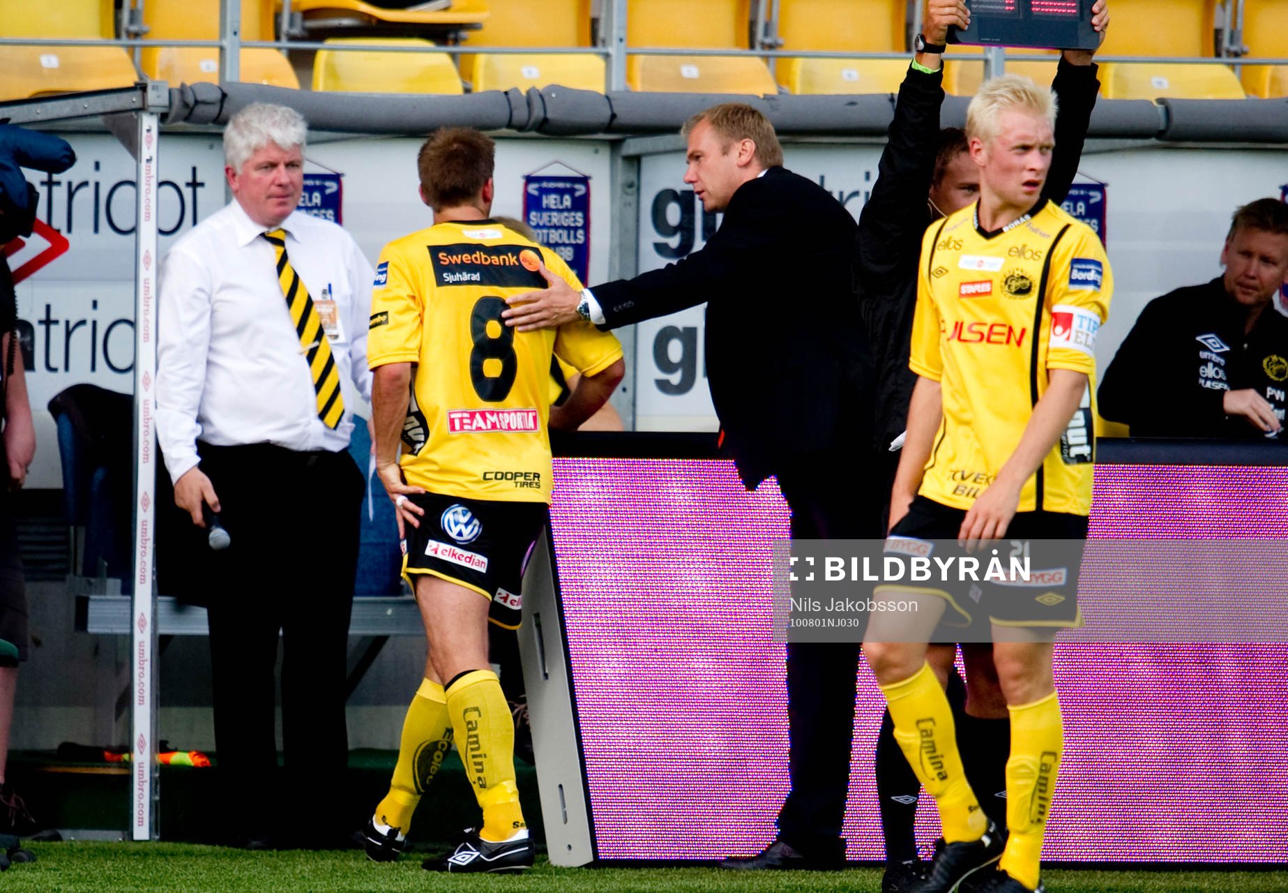 Anders Svensson, Elfsborg, byte