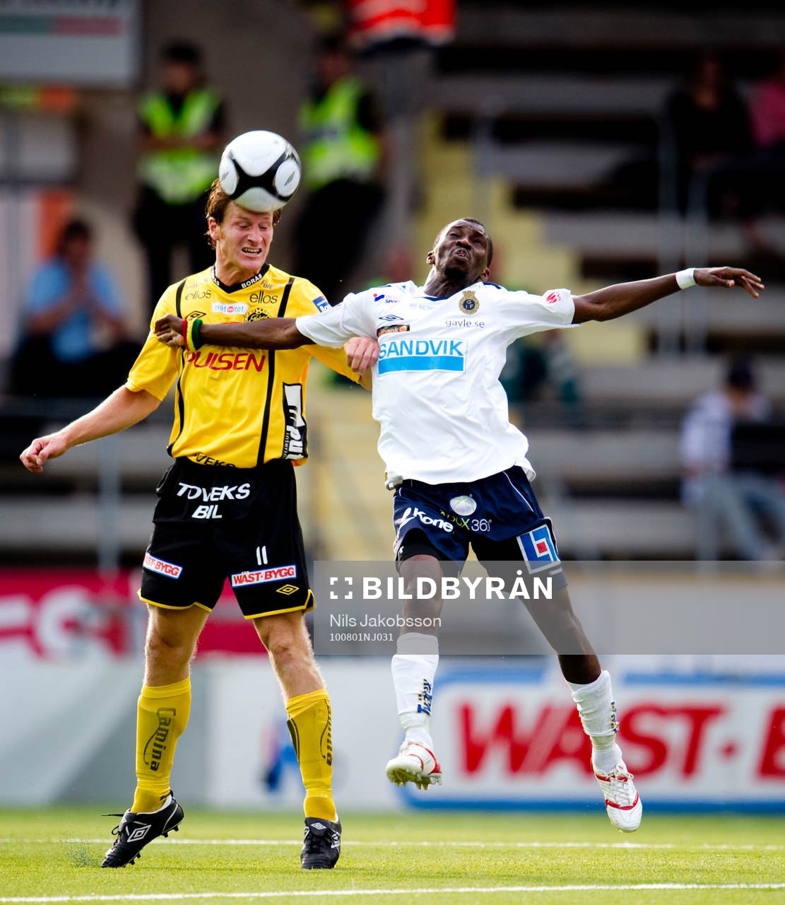 Daniel Mobaeck, Elfsborg, Yussif Chibsah, Gefle. Nick,