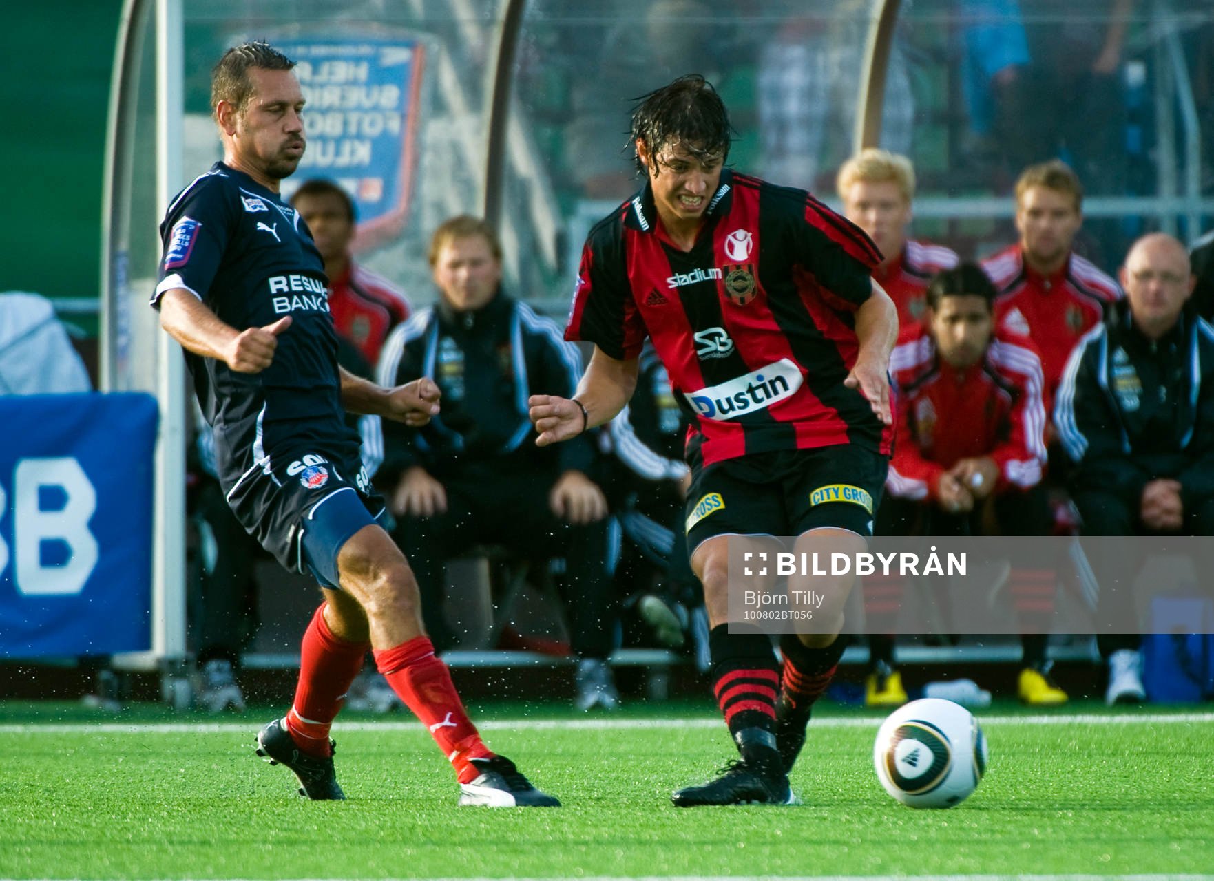 Marcus Lantz, Helsingborg och Gabriel Petrovic,