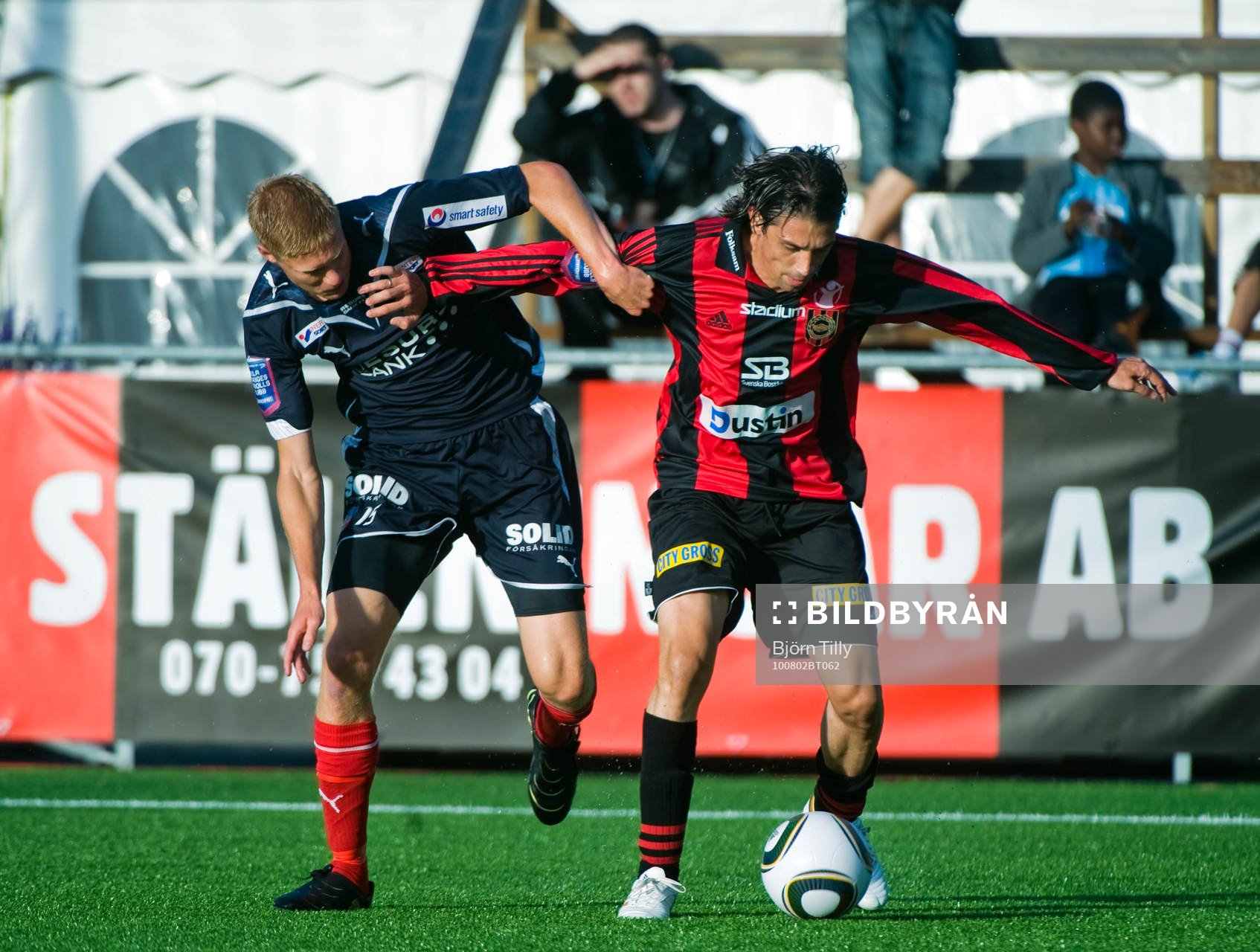 Markus Holgersson, Helsingborg och Babis Stefanidis,