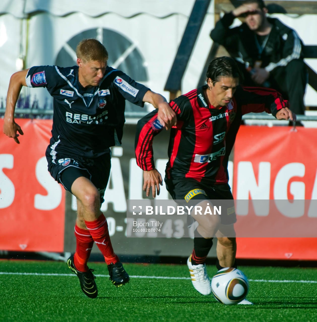 Markus Holgersson, Helsingborg och Babis Stefanidis,