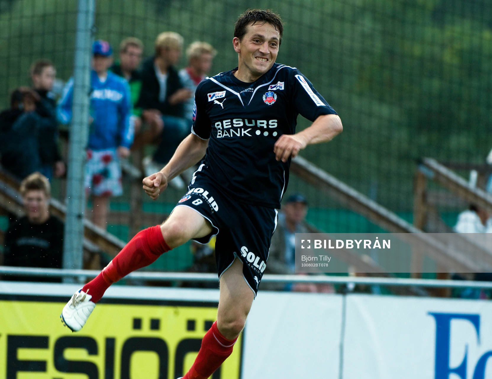 Ardian Gashi, glädje, jubel