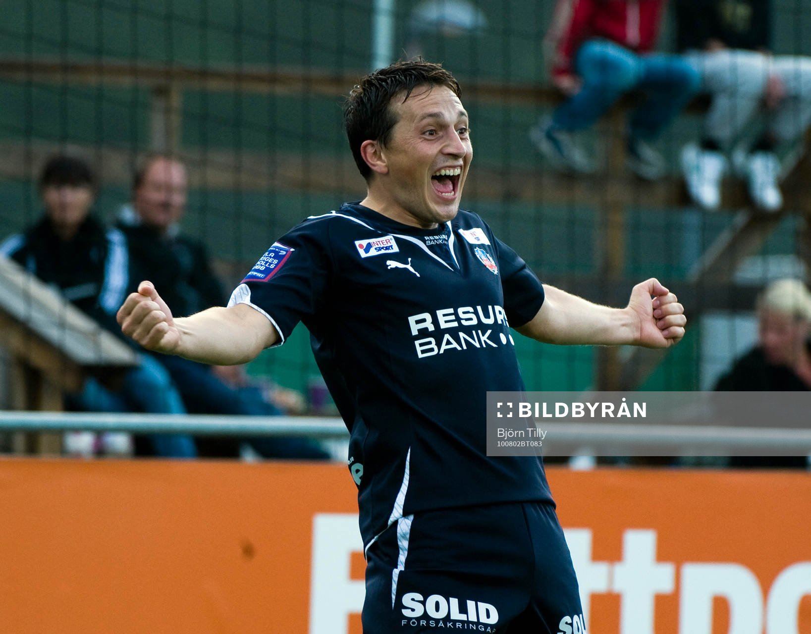 Ardian Gashi, glädje, jubel