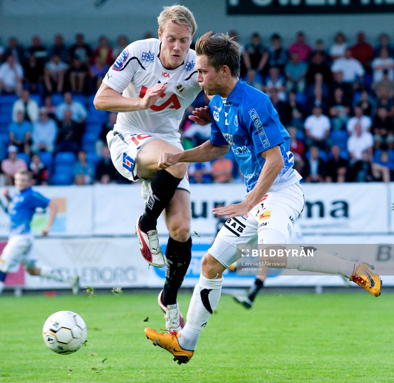 Johnny Lundberg, Halmstad och Andreas Wihlborg, Trelleborg