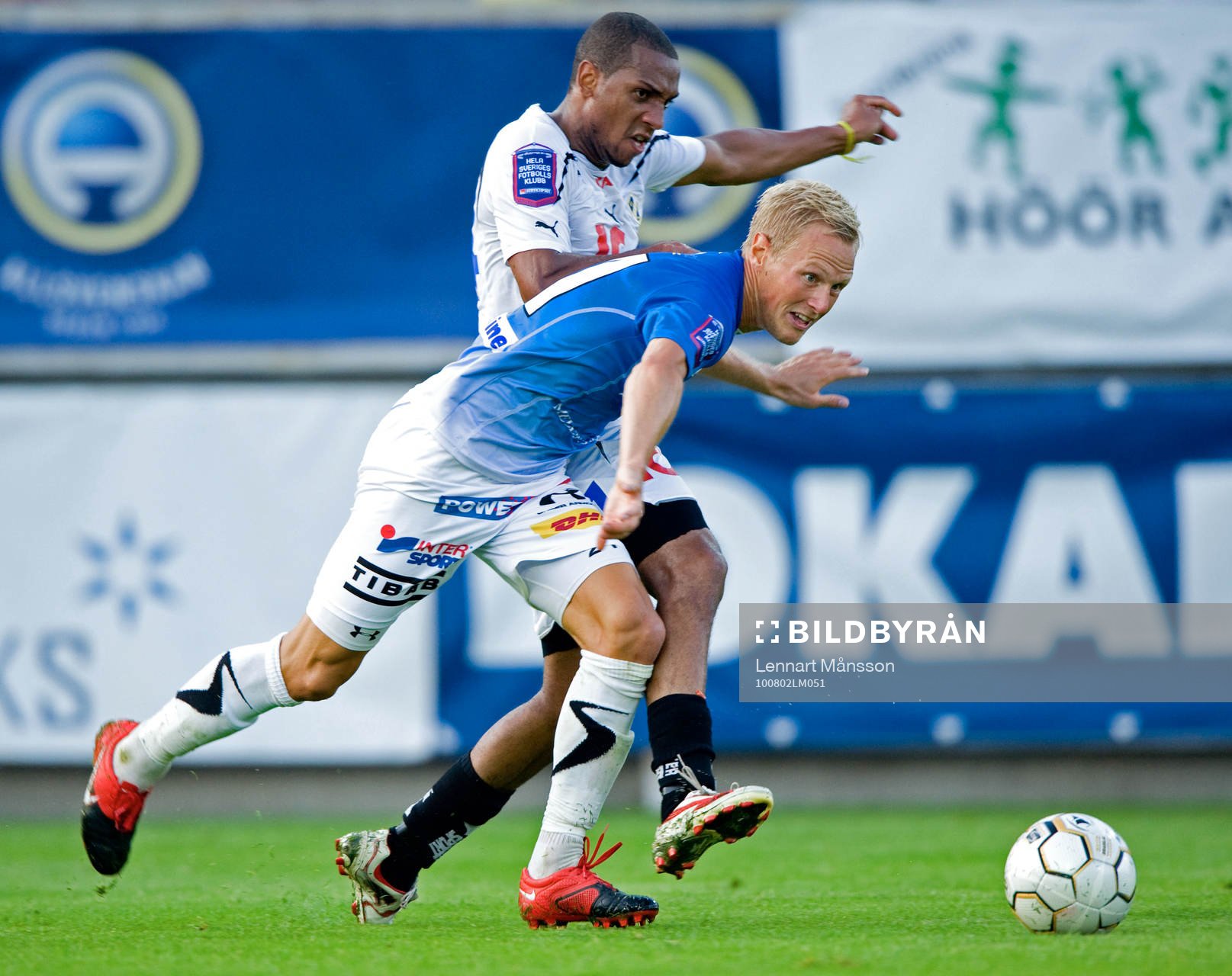 Magnus Andersson, Trelleborg, och Anselmo, Halmstad