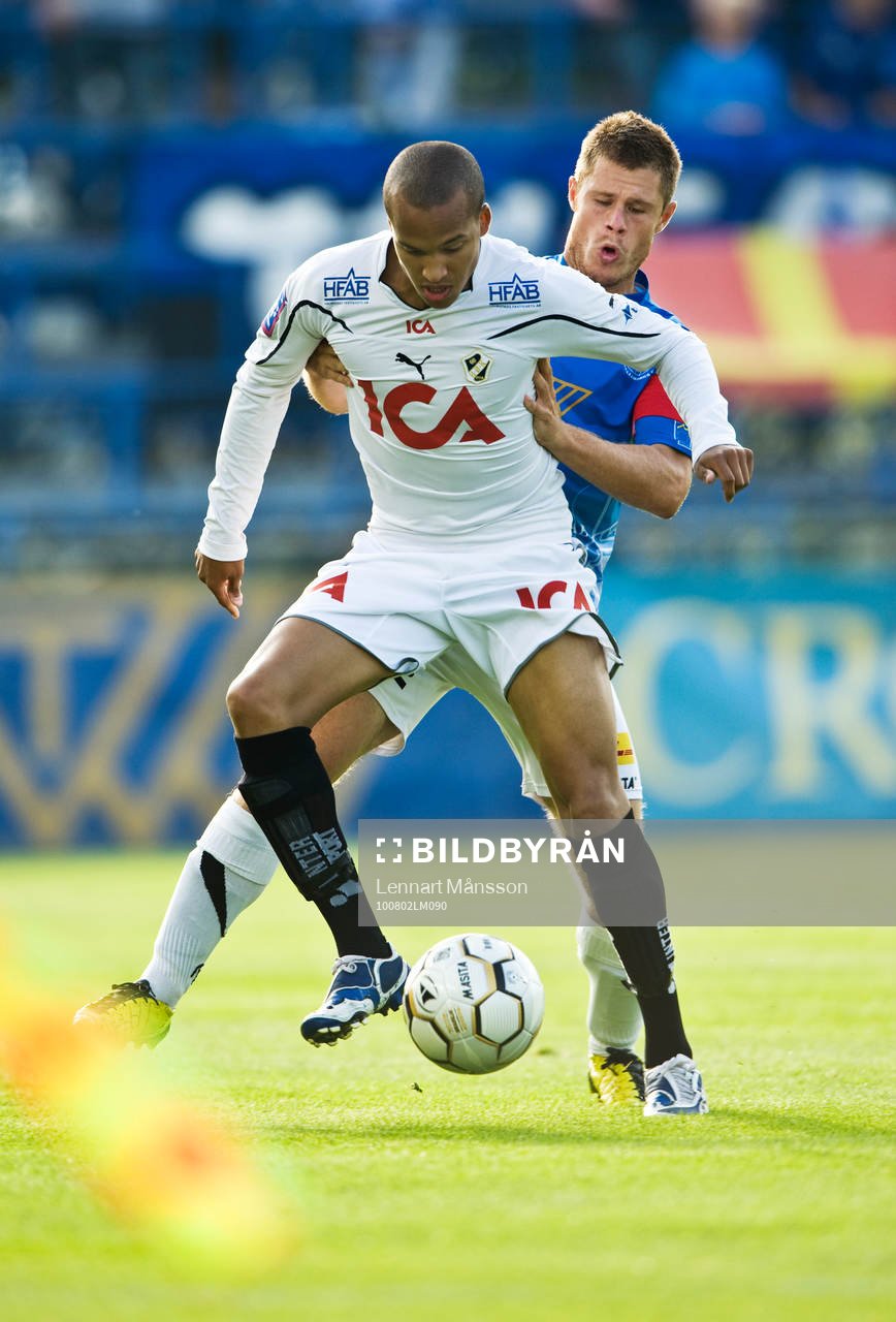 Marcus Olsson, Halmstad och Dennis Melander, Trelleborg
