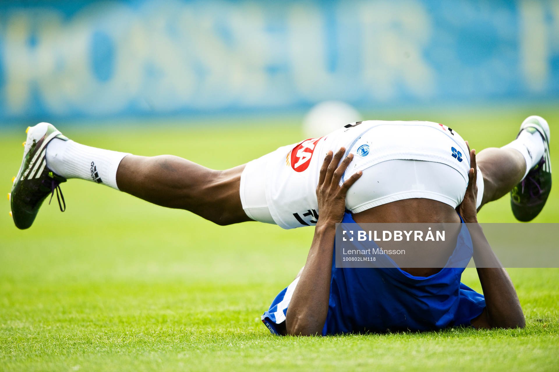 Ibrahim Koroma, fall, stretch, stretching, ben, fot, genre