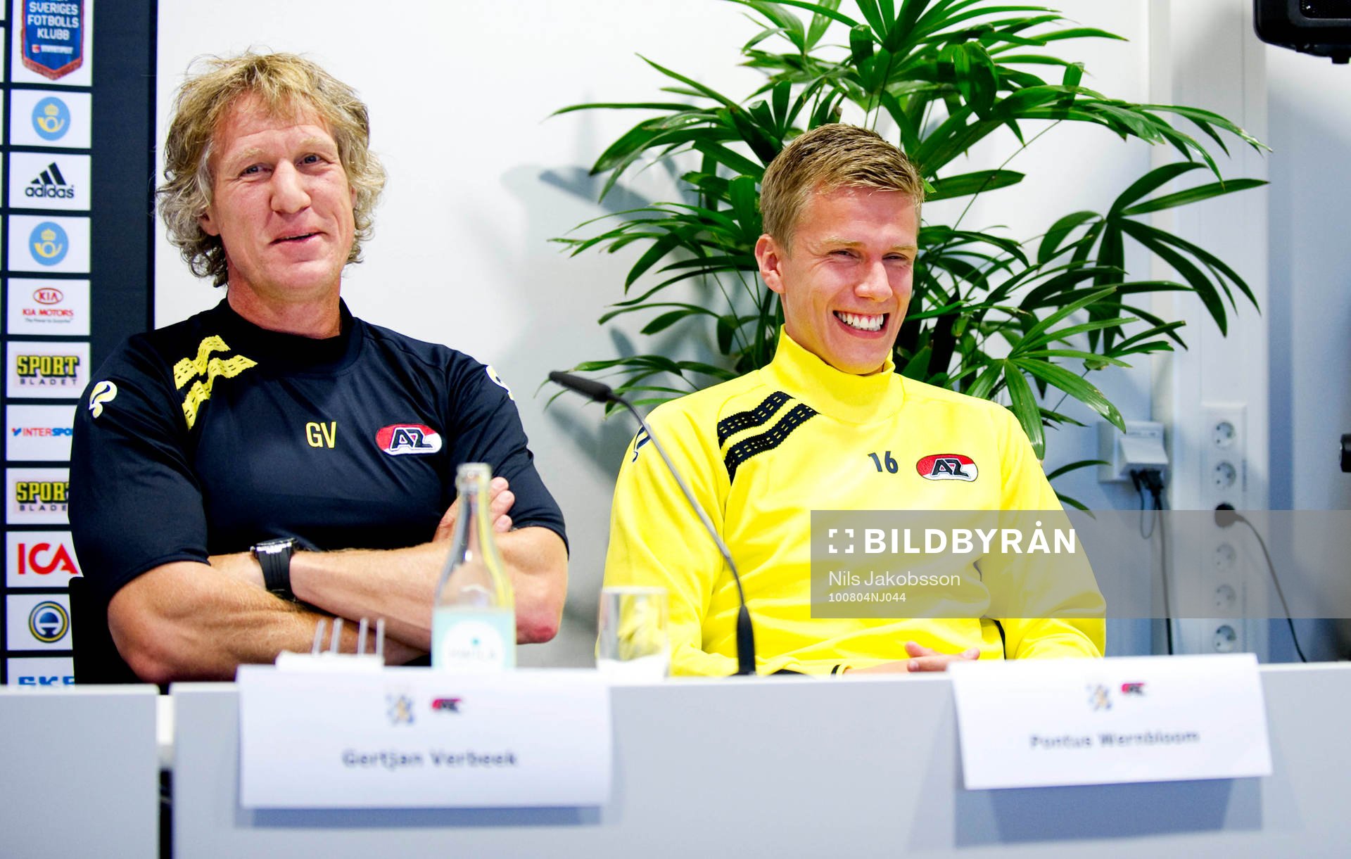Gertjan Verbeek, tränare, Pontus Wernbloom