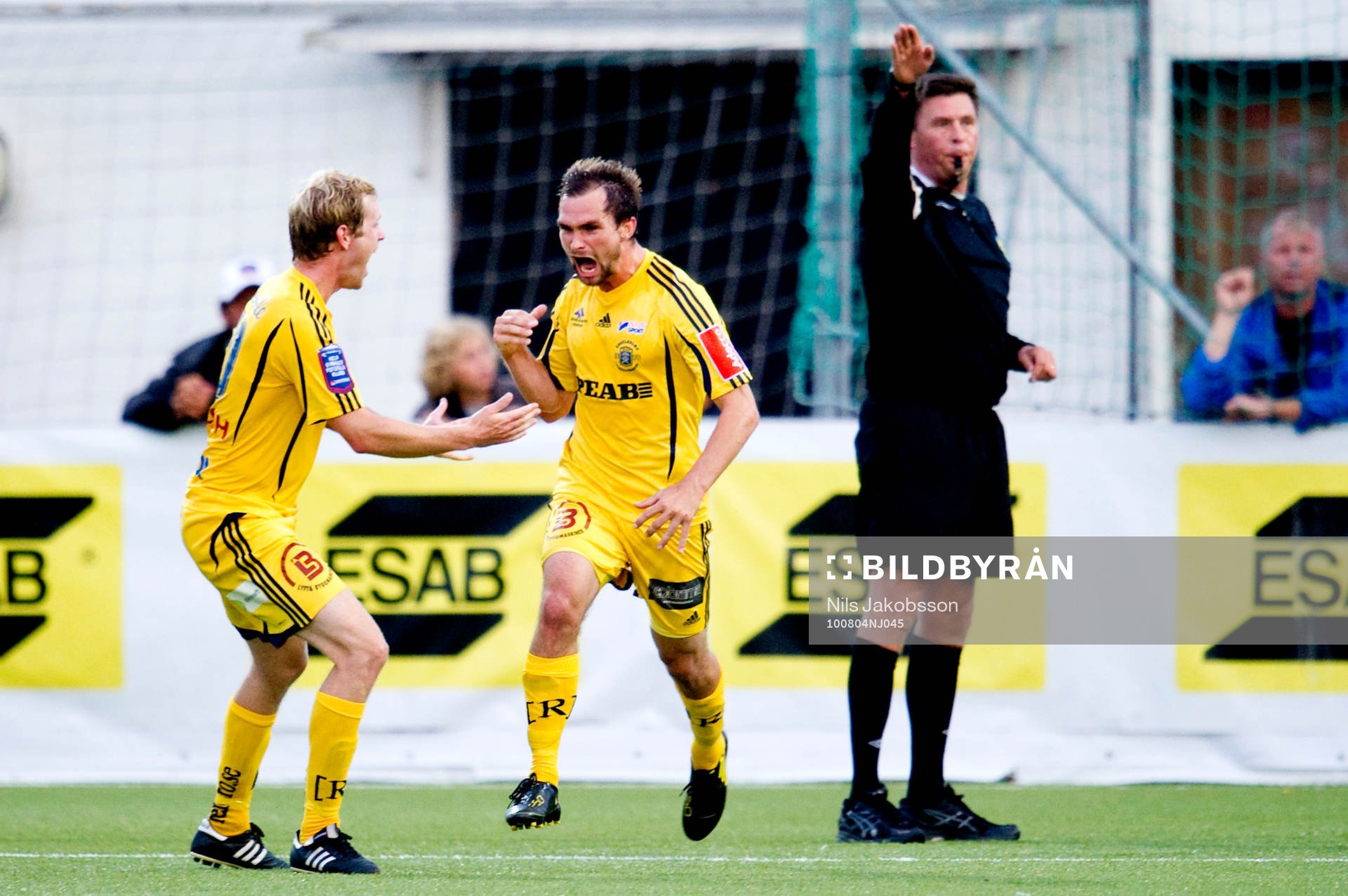  Patrik Larsson, glädje, jubel