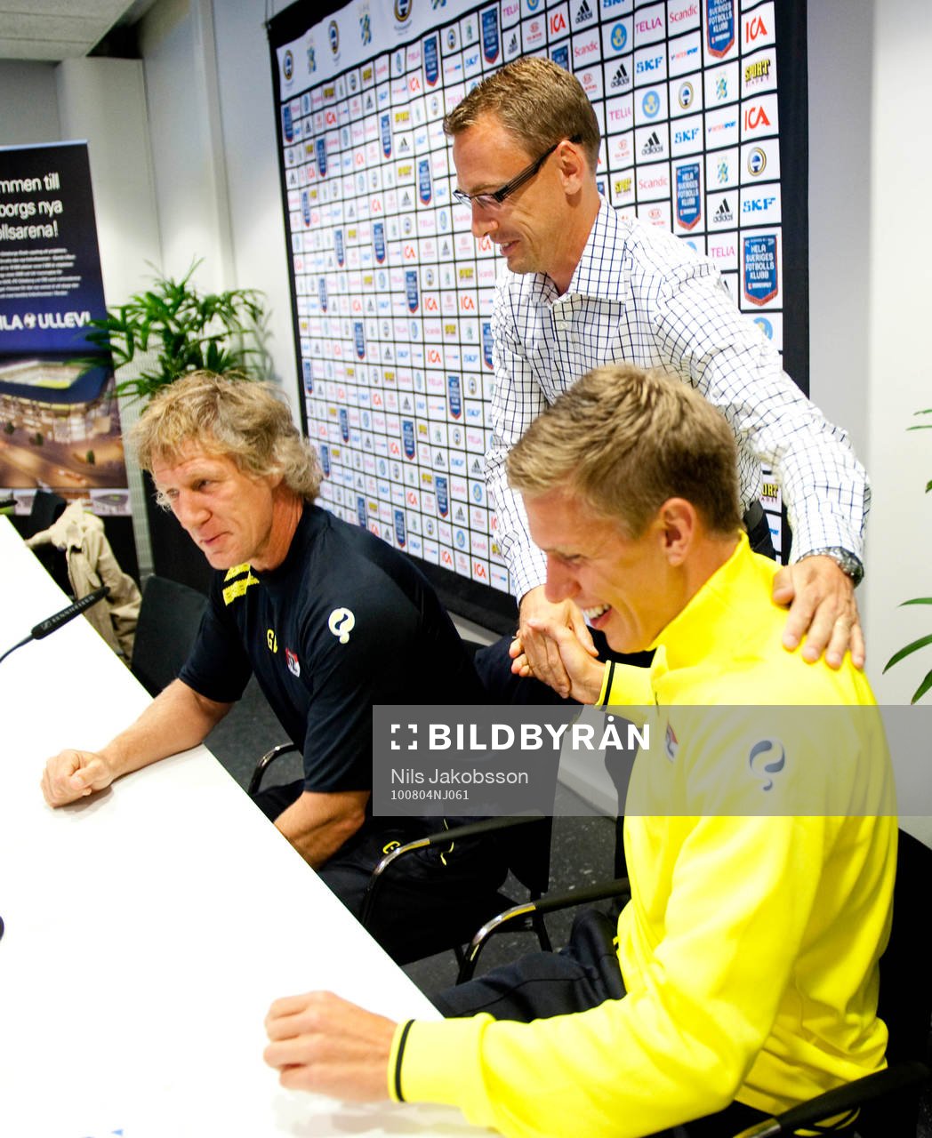 Fotboll, Europa League, presskonferens