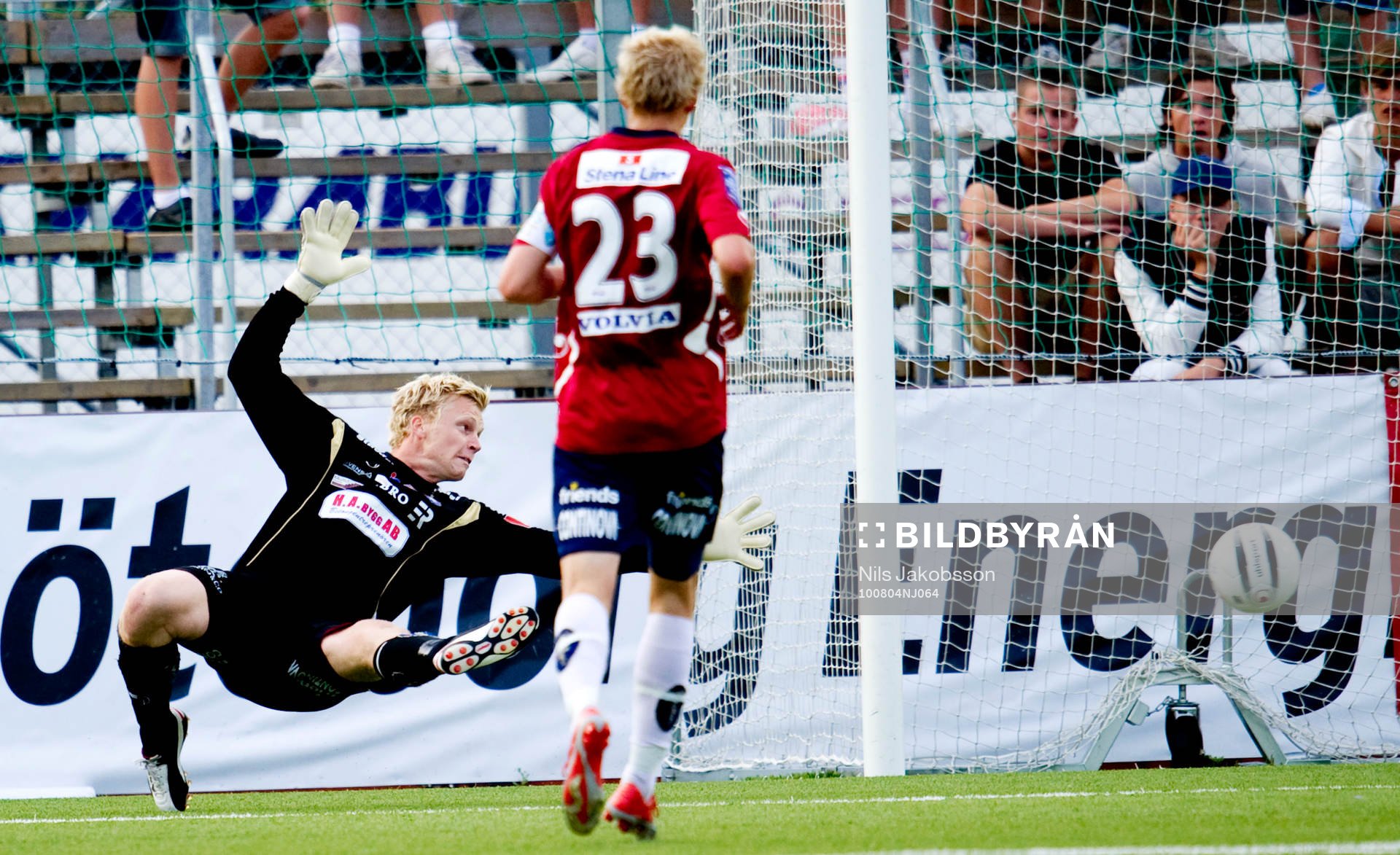 Peter Abrahamsson, målvakt, Örgryte