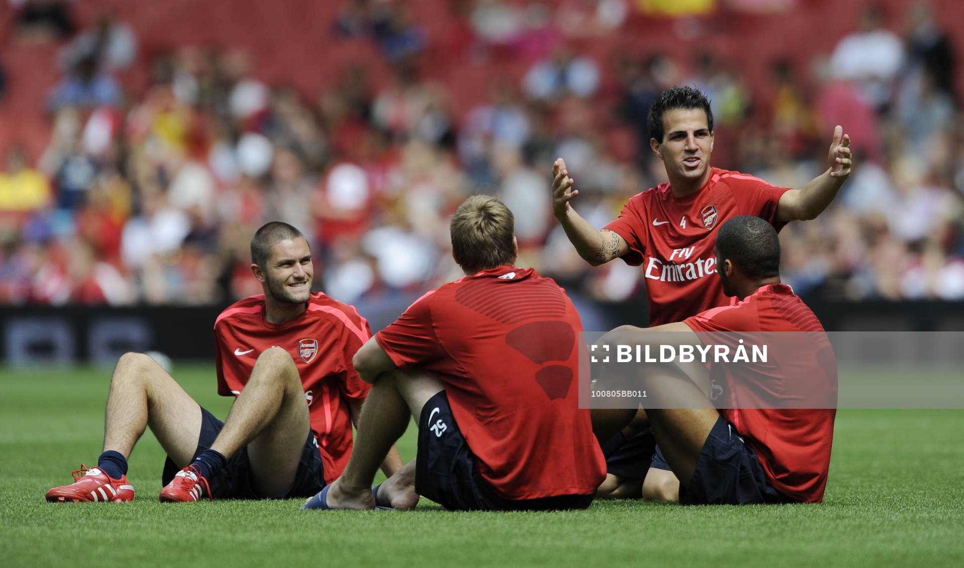 Cesc Fabregas skojar