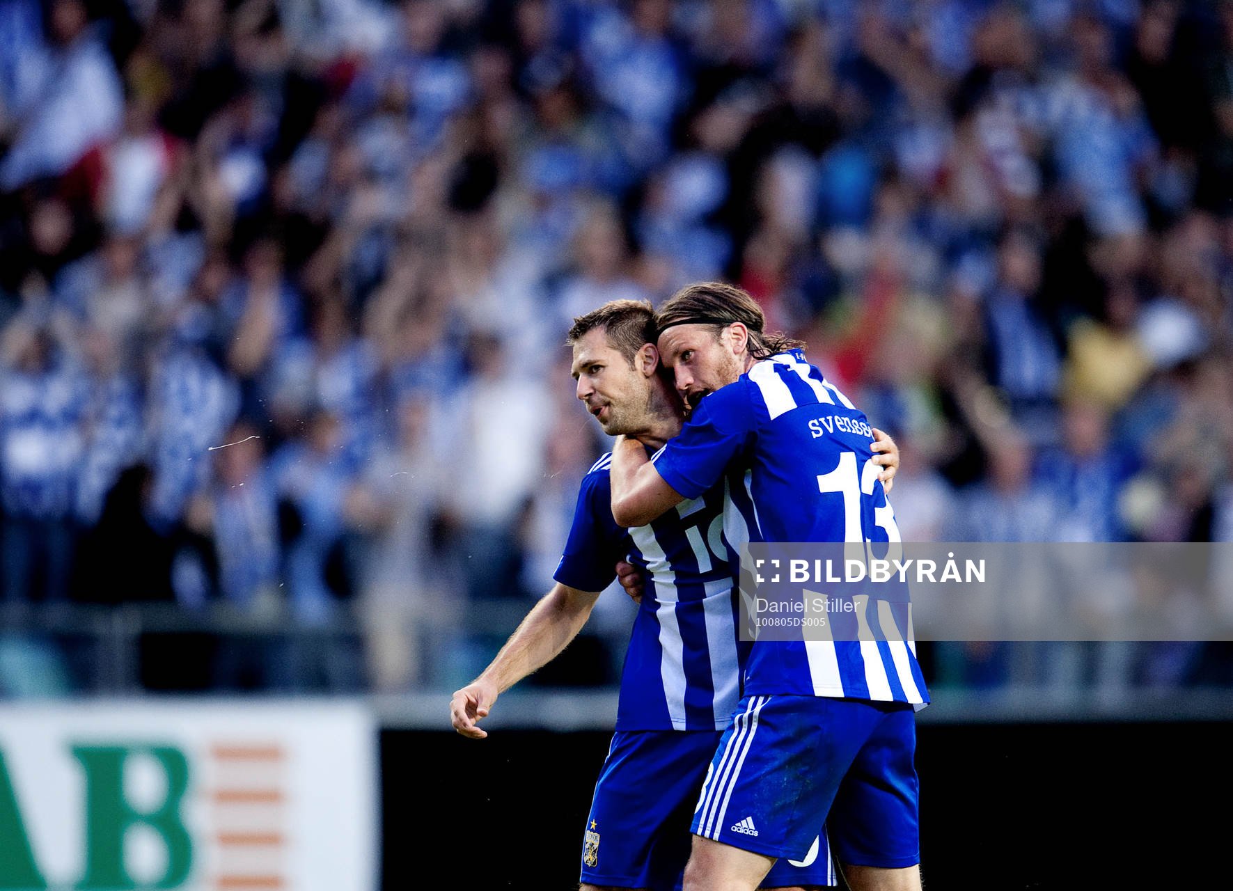 Stefan Selakovic, och Gustav Svensson, glädje, jubel